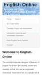 Mobile Screenshot of english-online.at